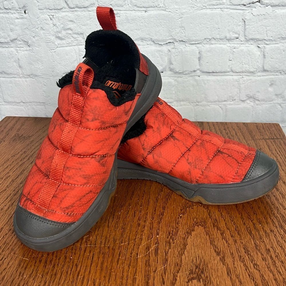THIRTY TWO MENS Quilted & Fleece Lined THE LOUNGER SLIPPER SHOES EUC size 5